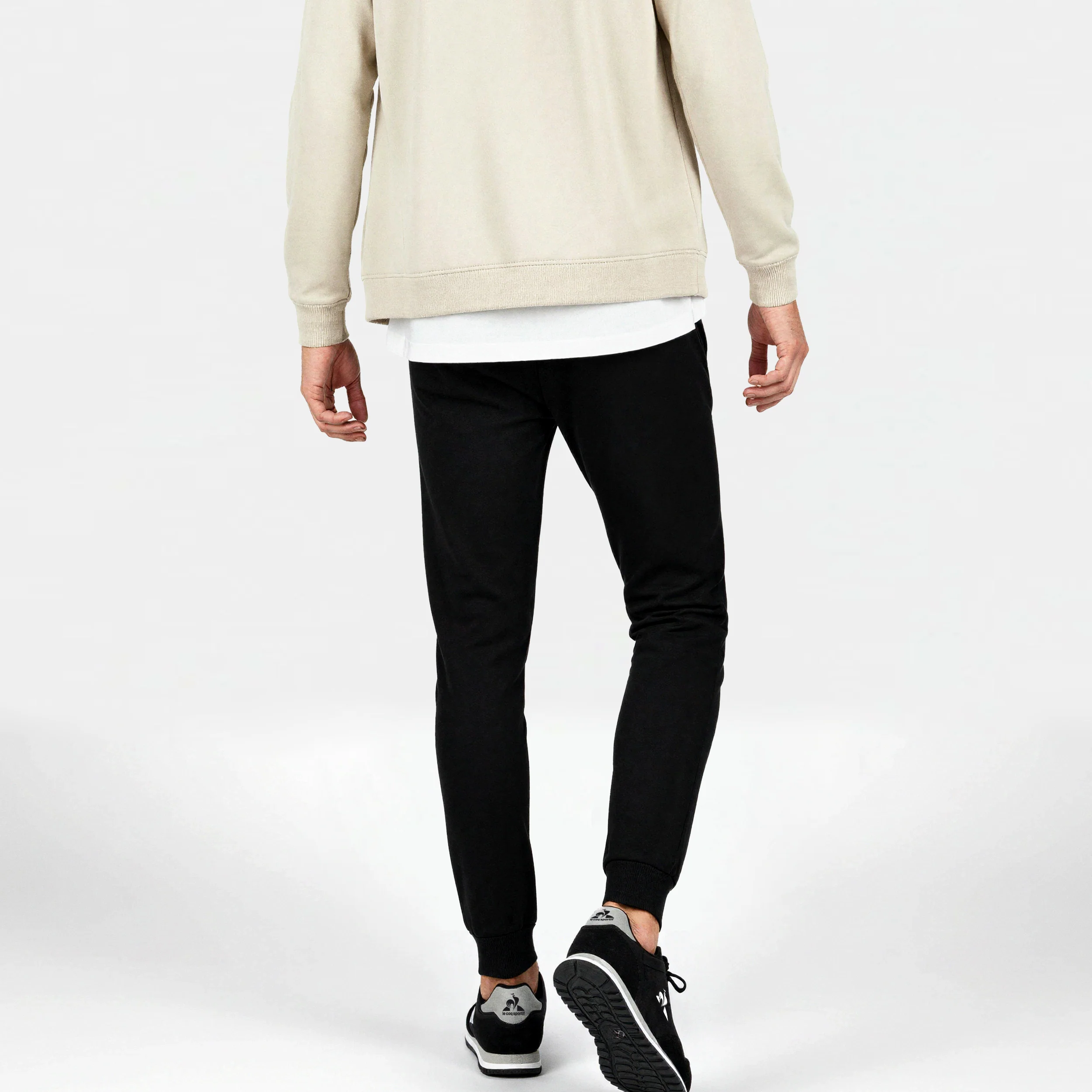 Pantalon Essentiel double face avec badge logo brodé - Image 4