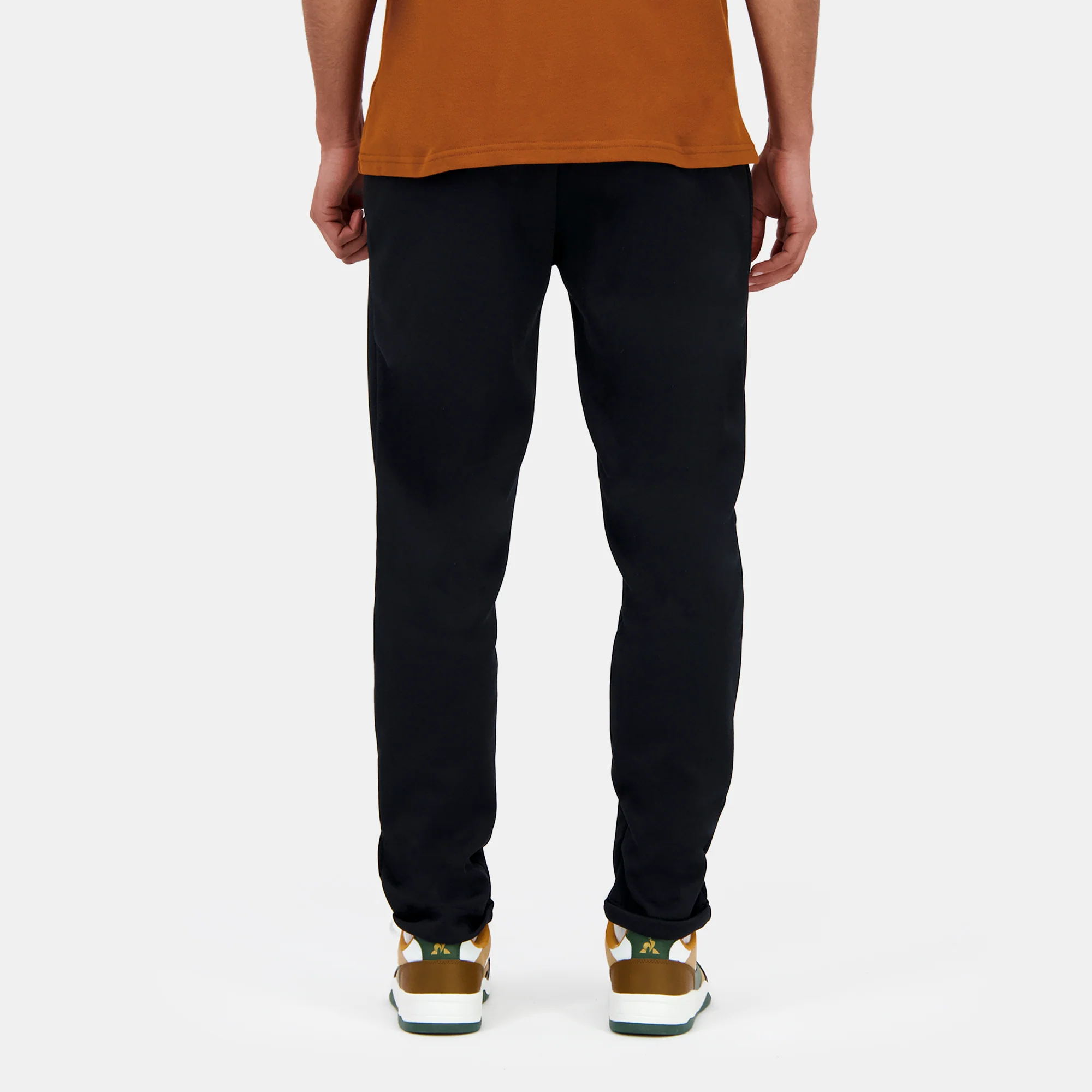 Pantalon carotte Essentiel double face piqué - Image 4