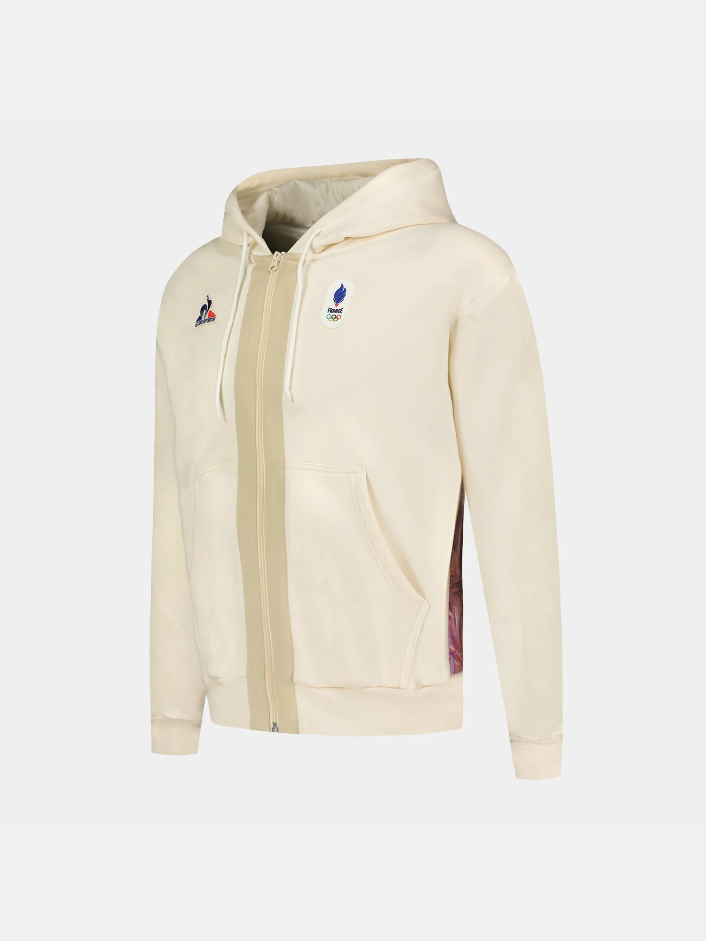 Sweat à capuche zippé en molleton et impression Montagne JO Milano-Cortina - Image 5