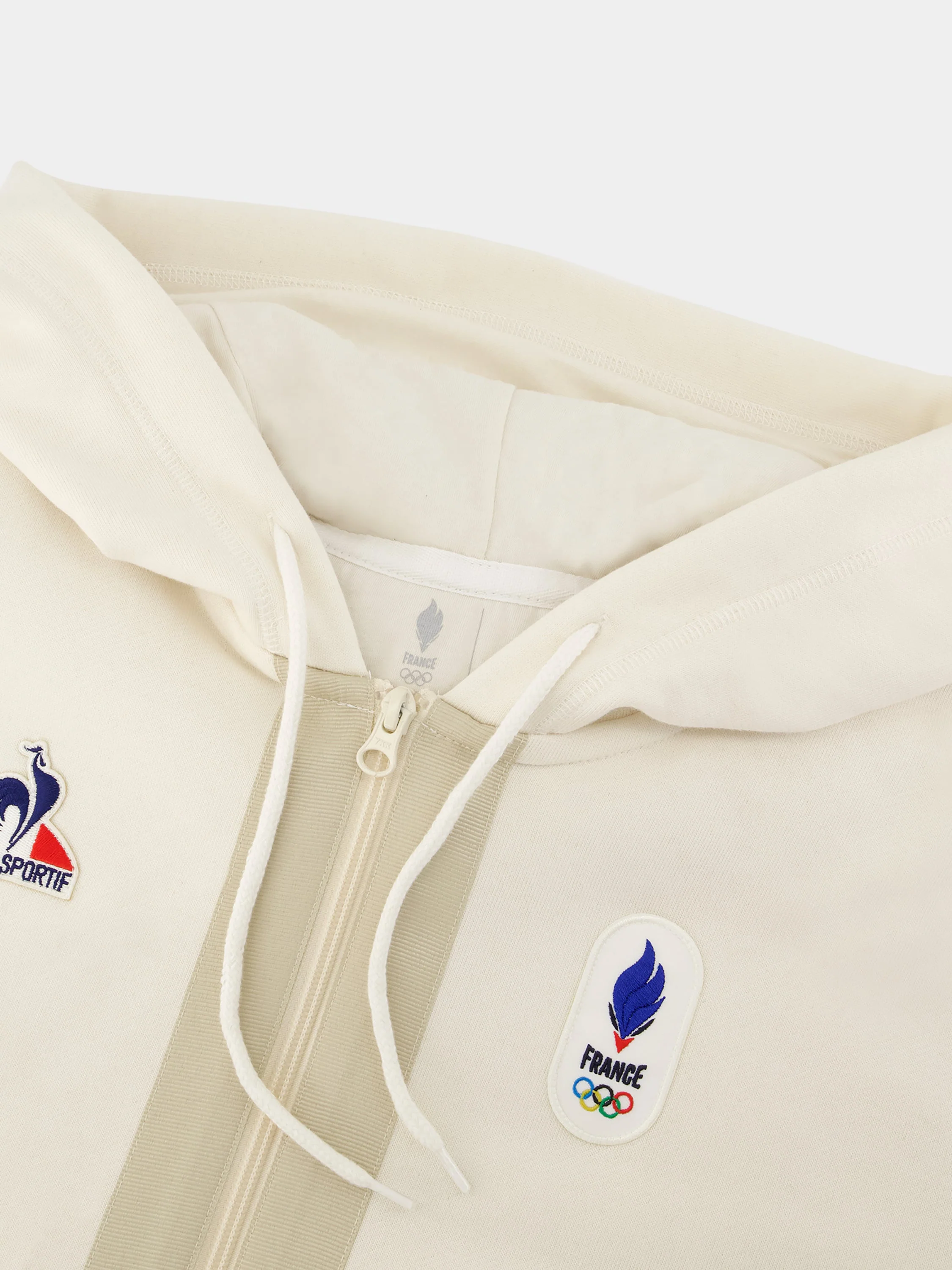 Sweat à capuche zippé en molleton et impression Montagne JO Milano-Cortina - Image 6