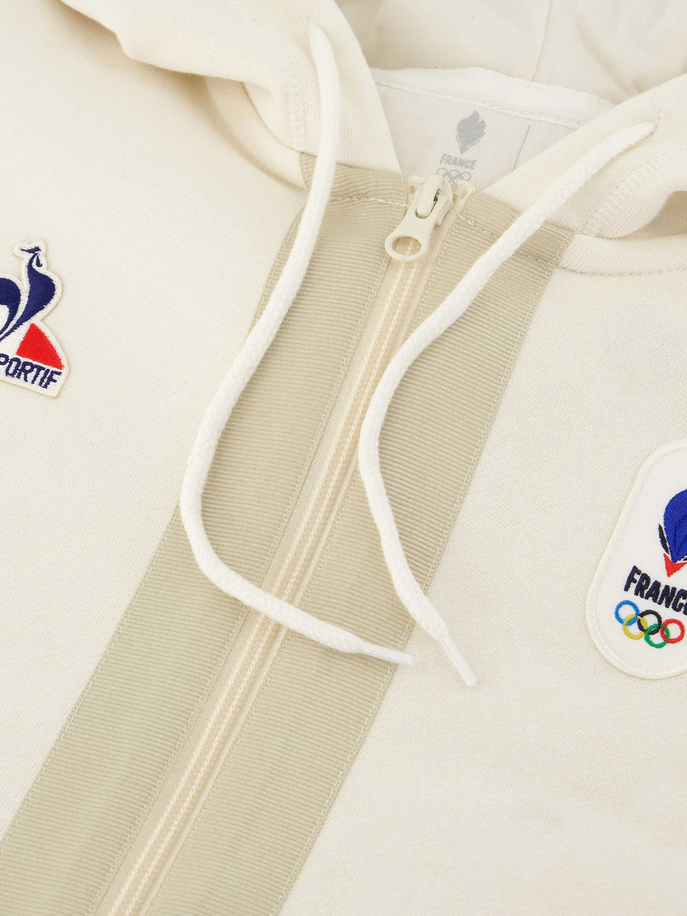 Sweat à capuche zippé en molleton et impression Montagne JO Milano-Cortina - Image 7