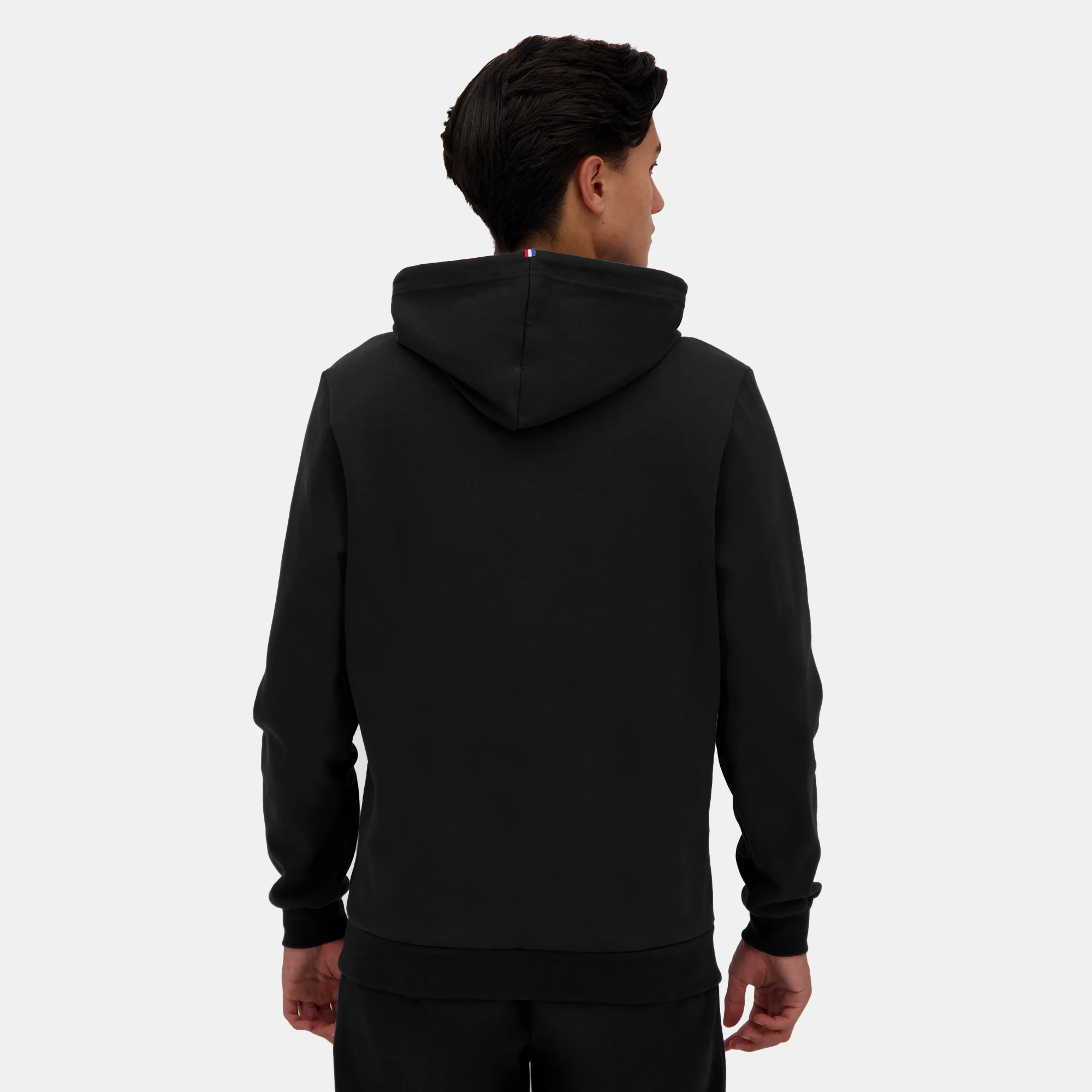 2521177-WH Hoody N°1 M black | Sweat à capuche Homme - Image 4