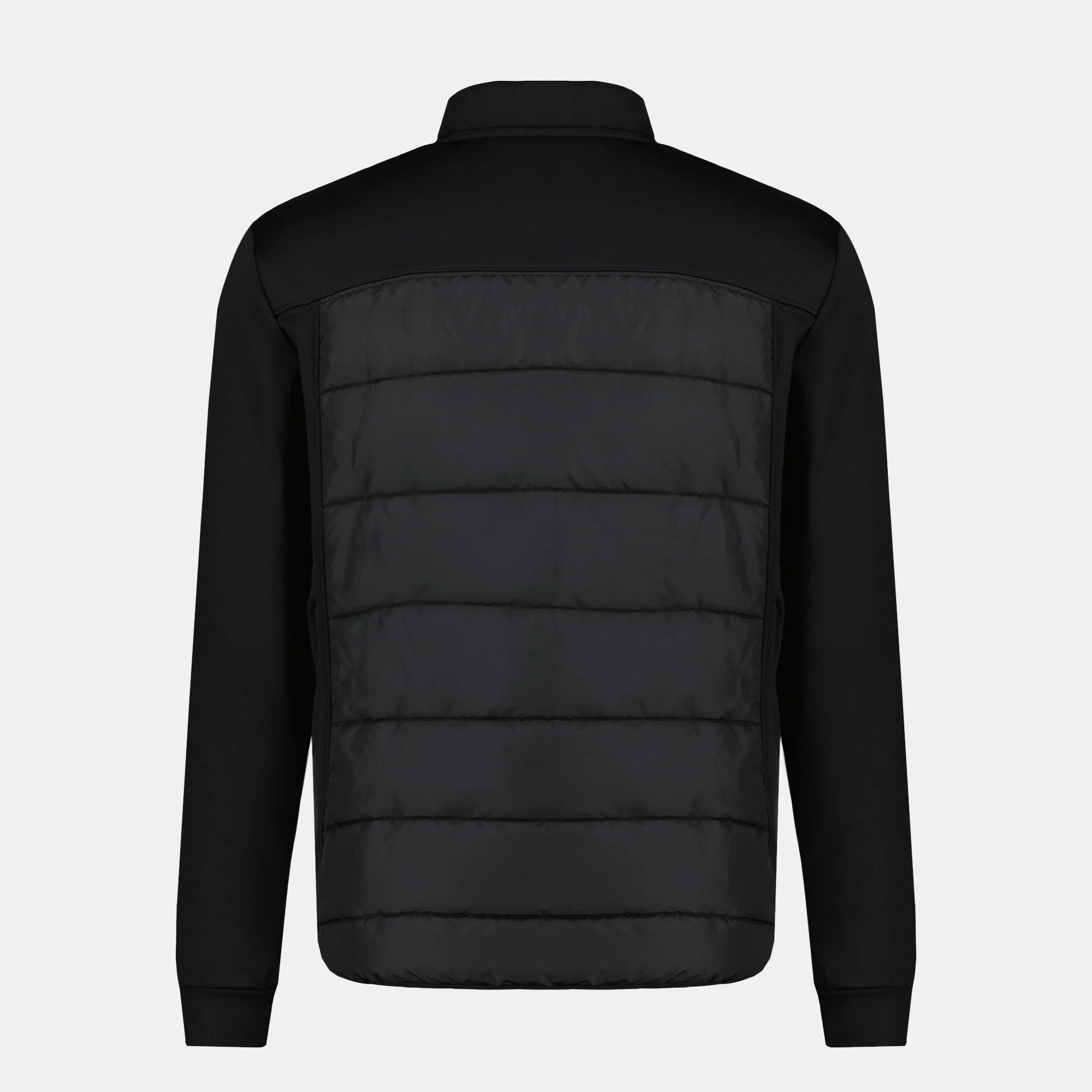 Veste Coq d'or bi-matière matelassée avec manches et empiècements en double face - Image 3