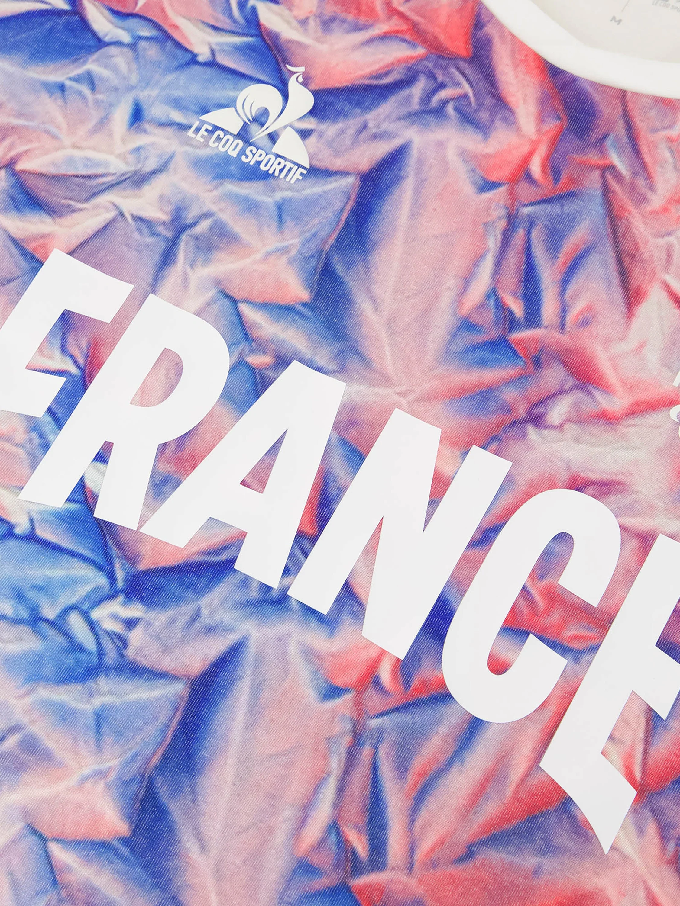 Maillot col rond en jersey technique brillant avec impression Montagne JP Milano-Cortina - Image 4