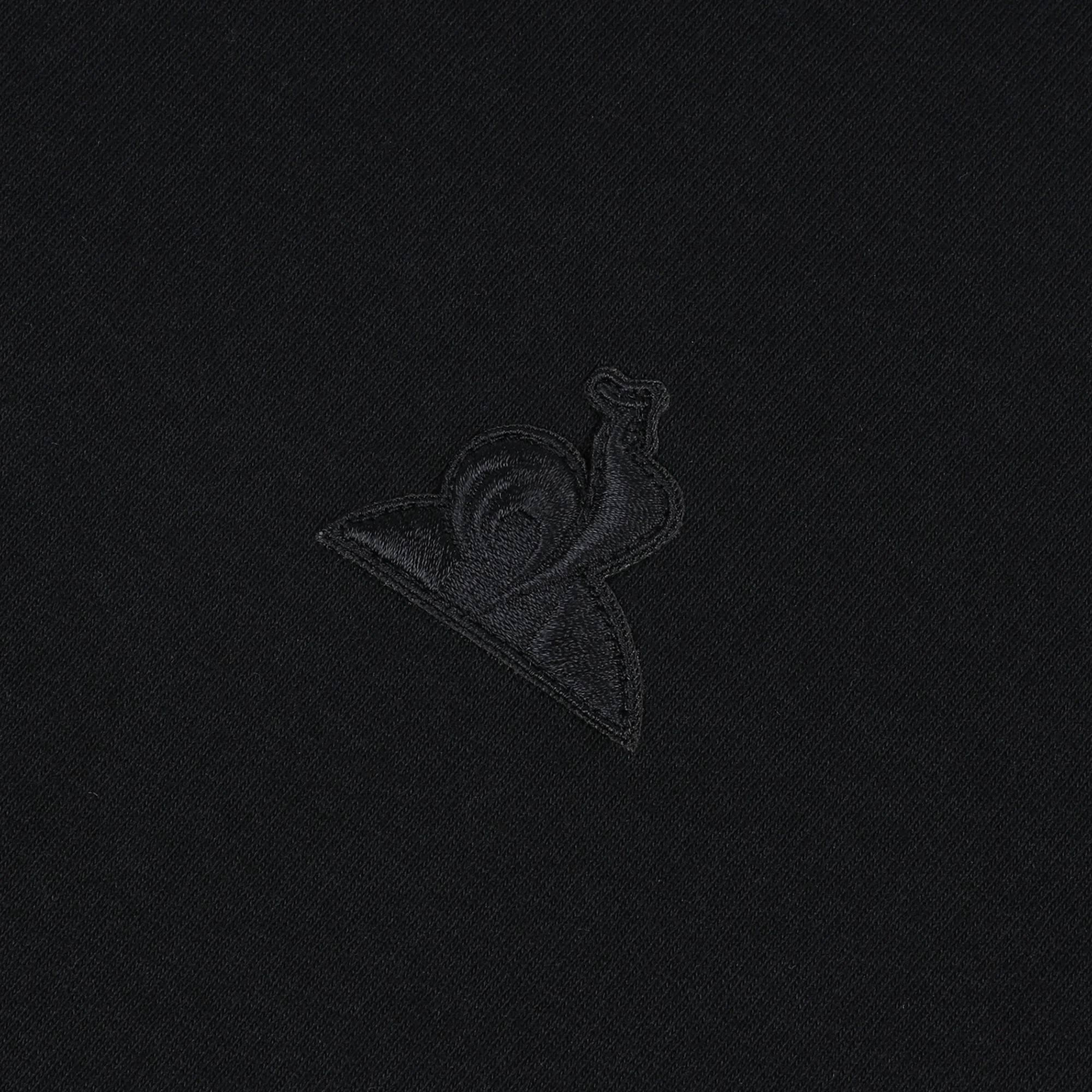 T-shirt Essentiel en jersey de coton avec logo brodé ton sur ton - Image 6